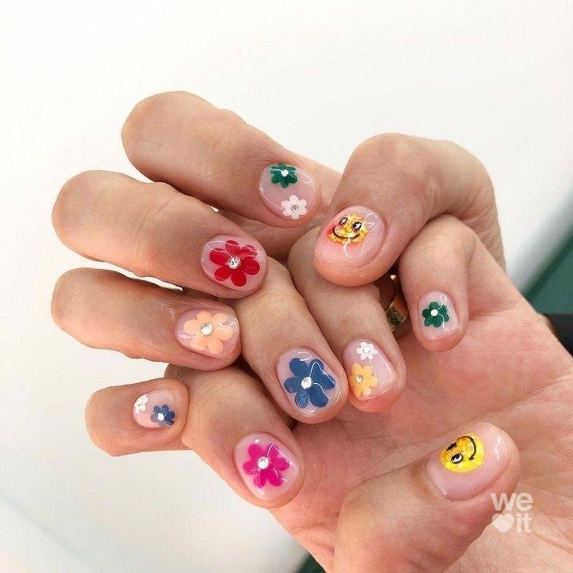 Social Image about aesthetic in nails by no on We Heart It