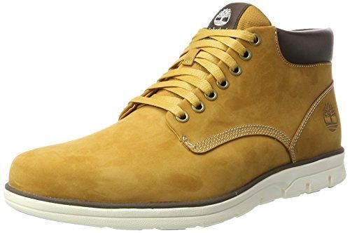 Timberland Bradstreet Chukka Leather, Botas Hombre, Amarillo