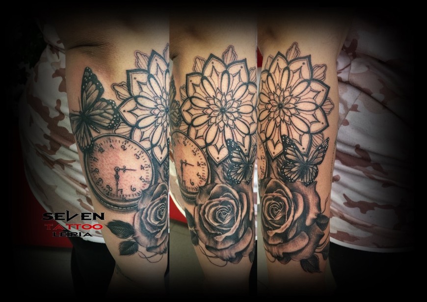 Moda Mandala tattoo