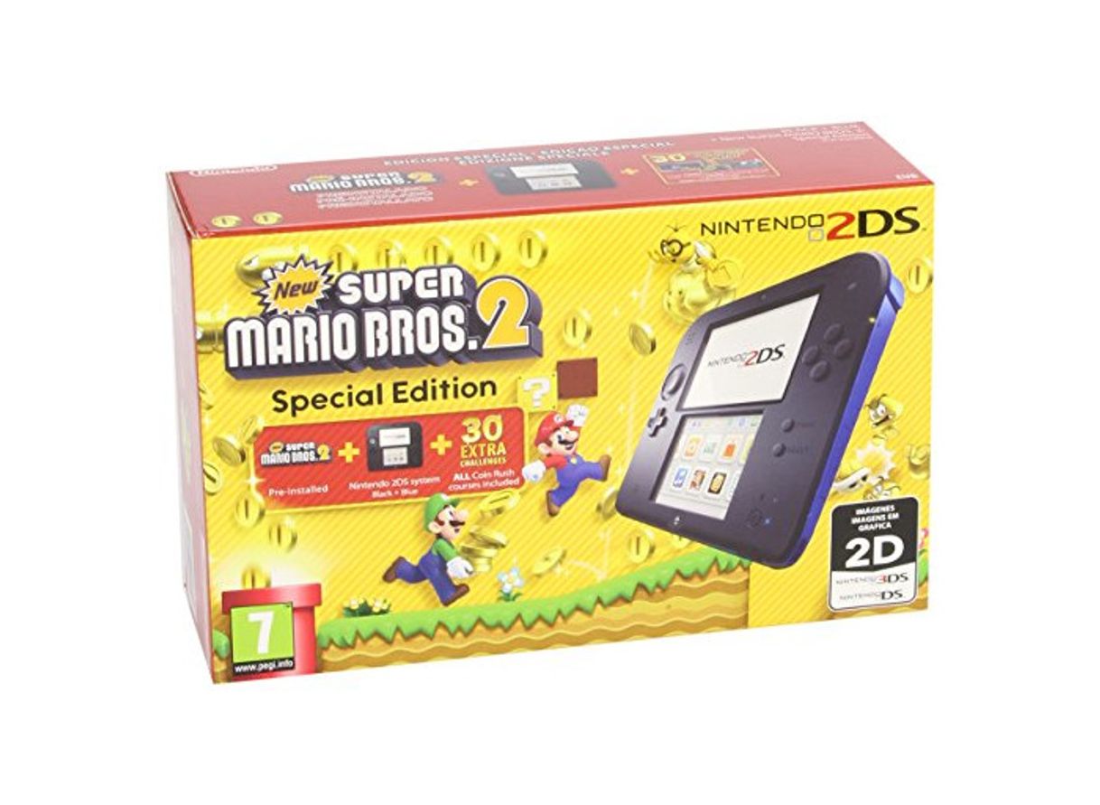 Social Nintendo 2DS - Consola, Color Azul