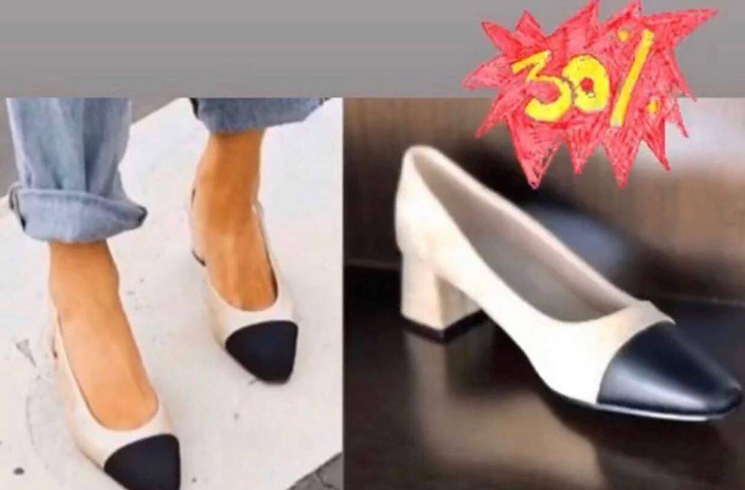 Social Sapatos inspiração Chanel