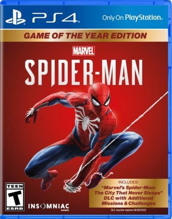 Fashion Marvel's Spider-Man: Edição do Jogo do Ano

