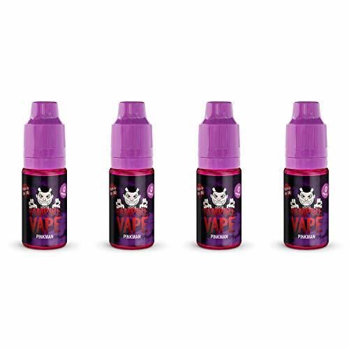 4 botecitos de liquido Vampire Vape de Pinkman para cigarrillos electrónicos