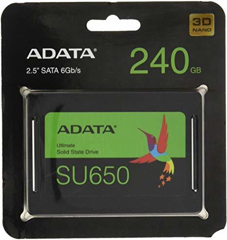 Moda SSD 2,5P ADATA SU650 DE 240GB