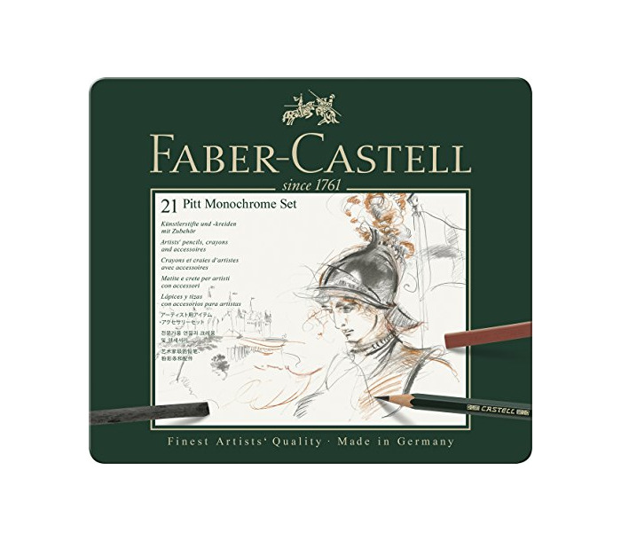 Producto Faber-Castell 112976 - Estuche de metal con 21 piezas