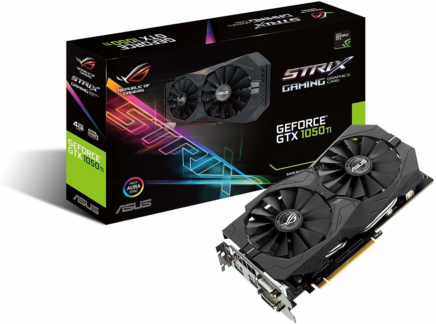 Product Asus GeForce GTX 1050 TI 4GB