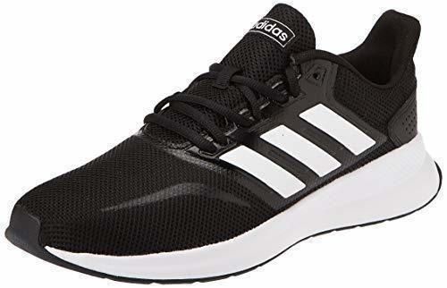 Social Adidas Falcon, Zapatillas de Trail Running para Hombre, Negro/Blanco