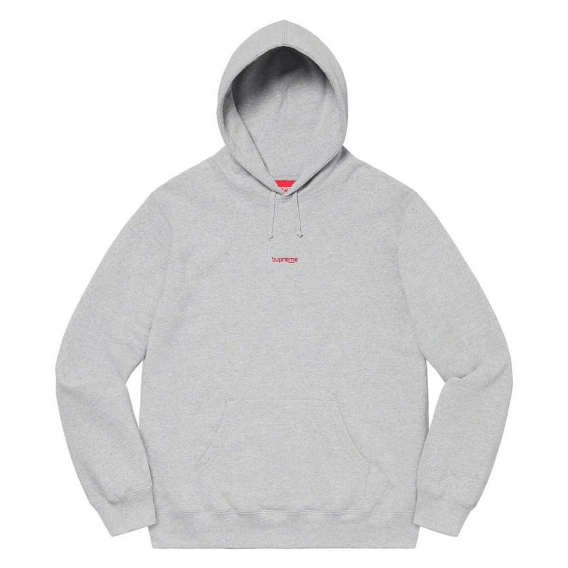 Moda Supreme Digital Logo Hooded Sweatshirt 1