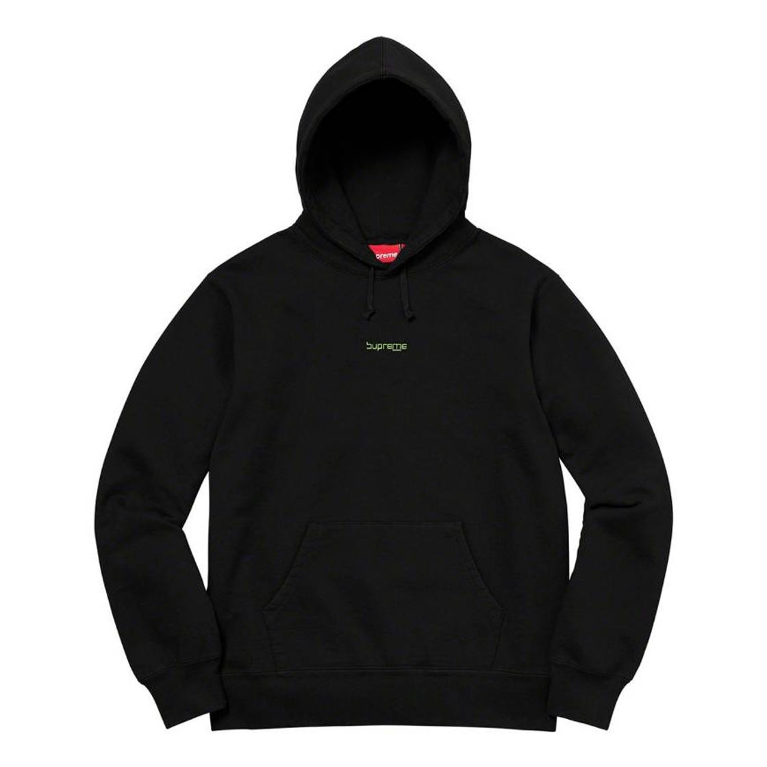 Moda Supreme Digital Logo Hooded Sweatshirt 2