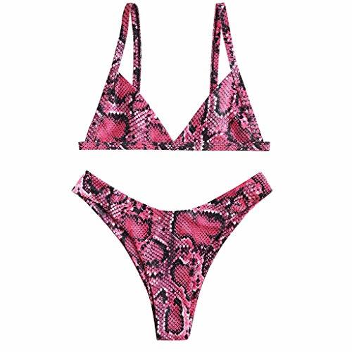 Social Conjuntos de Bikini de Serpiente Mujer brasileño Traje de Baño Bikinis Mujeres