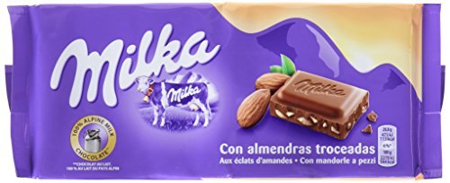Social Milka Tableta De Chocolate Leche Y Almendras