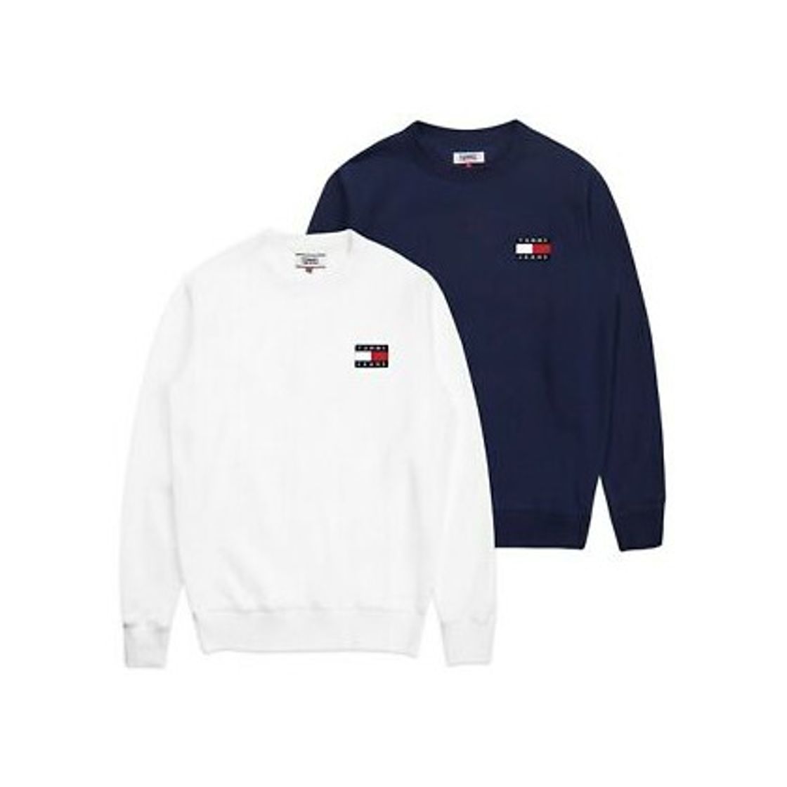 Social Tommy Jeans Mujer Tommy Classics Crew sudadera   Azul