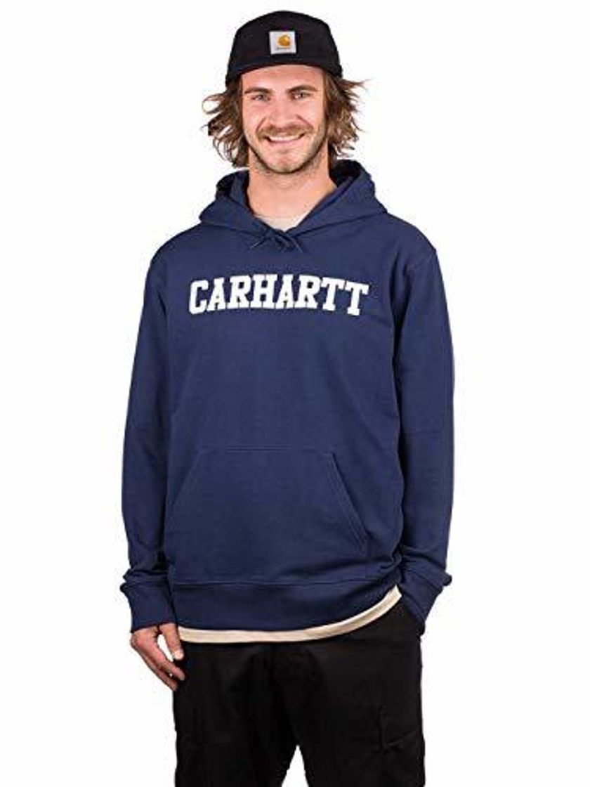 Social Carhartt College Sudadera con Capucha para Hombre Azul I02466901