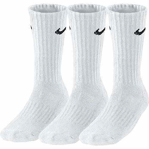 Social Nike 3Ppk Value Cotton Crew - Calcetines unisex