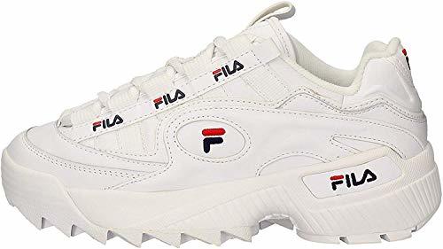 Social Fila D-Formation Wmn 5cm00514-125, Zapatillas para Mujer, Blanco