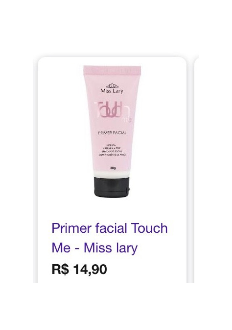 Product Primer Miss lary 