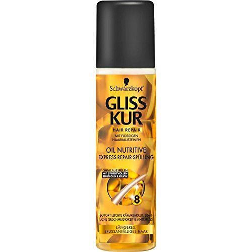Gliss Kur Oil Nutritive Express Repair Conditioner Spray 6.76 fl oz by