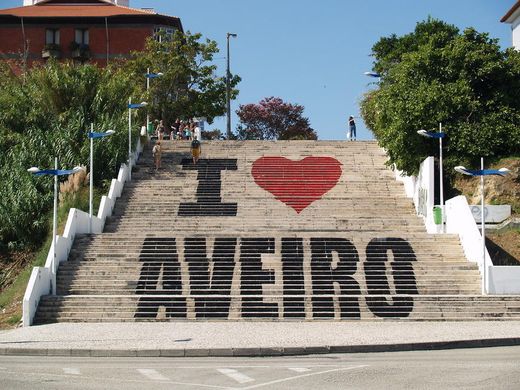 I Love Aveiro Stairs