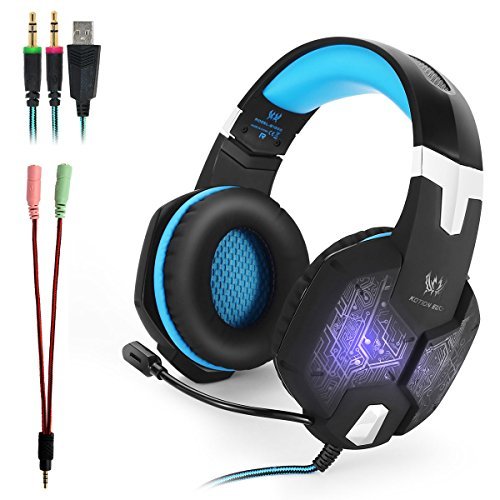 Place KOTION EACH G1000 Auriculares Gaming PS4 para Jueguos Cascos Gaming de Estéreo