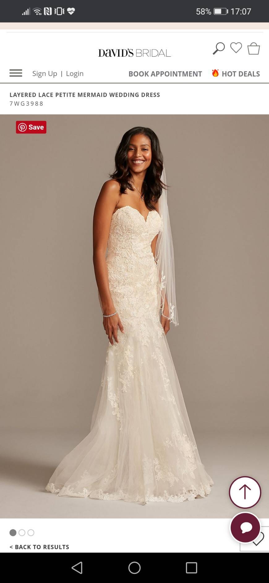 Social Vera Wang Mermaid Wedding Dress

