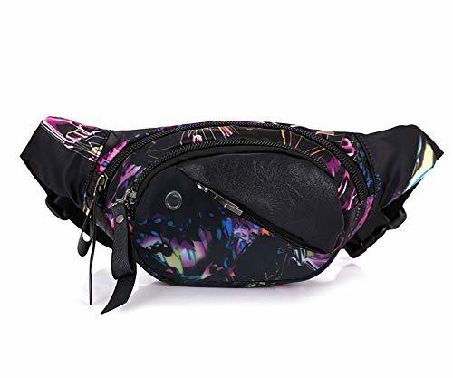 Product Riñonera Deportiva para Mujer Hombre Bolso de Cintura Cangurera Running Riñoneras de