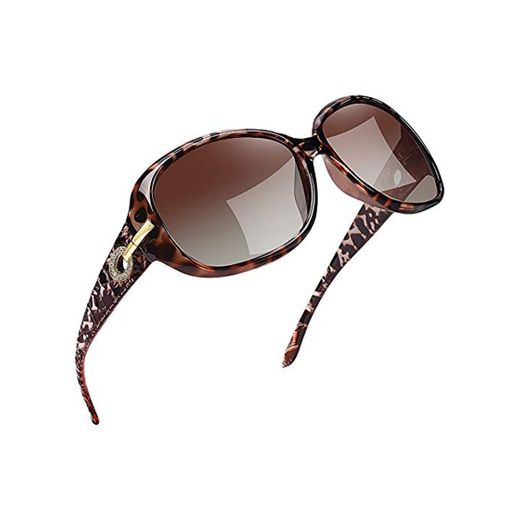 Joopin Gafas de Sol Mujer Moda Polarizadas Protección UV400 de Gran Tamaño