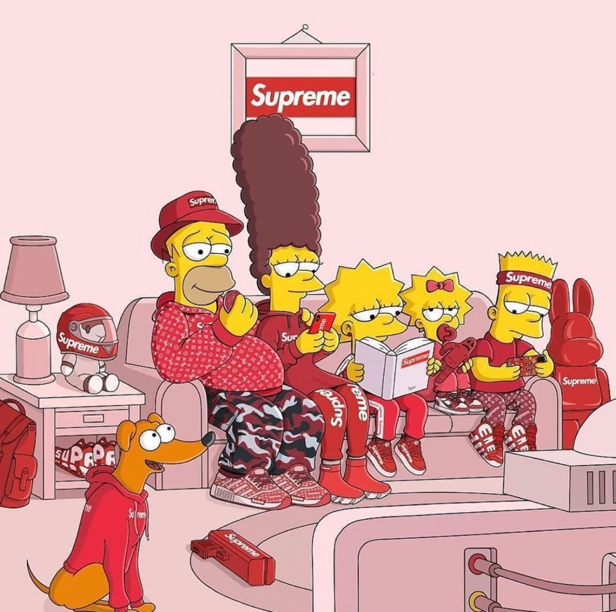 Moda Simpson supreme