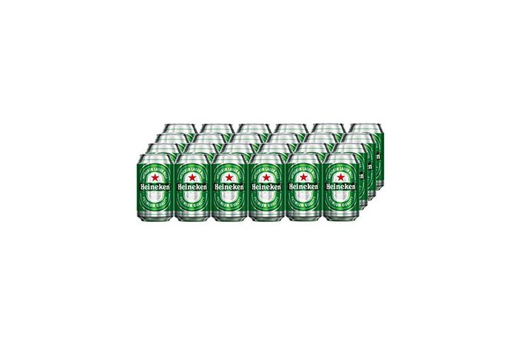Social Heineken Cerveza - Caja de 24 Latas x 330 ml - Total