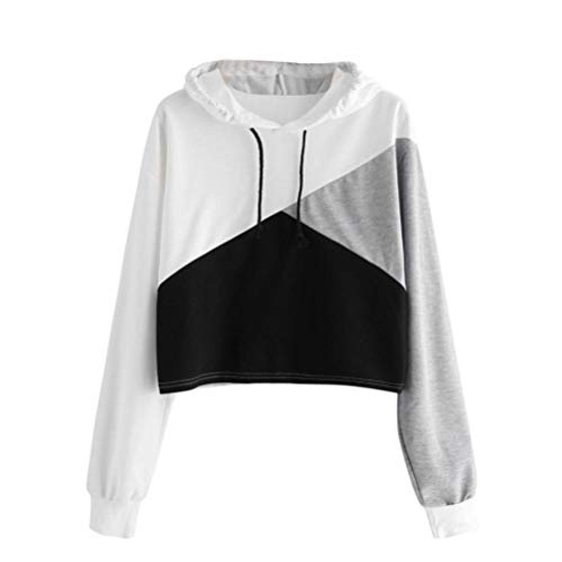Social Sudaderas Cortas Adolescentes Chicas Sudadera Mujer Tumblr Pull-Over Tops Blusa de Manga