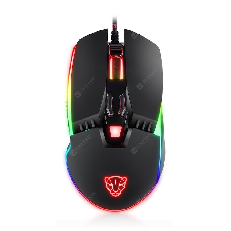 Fashion Motospeed V20 Black Mouse 