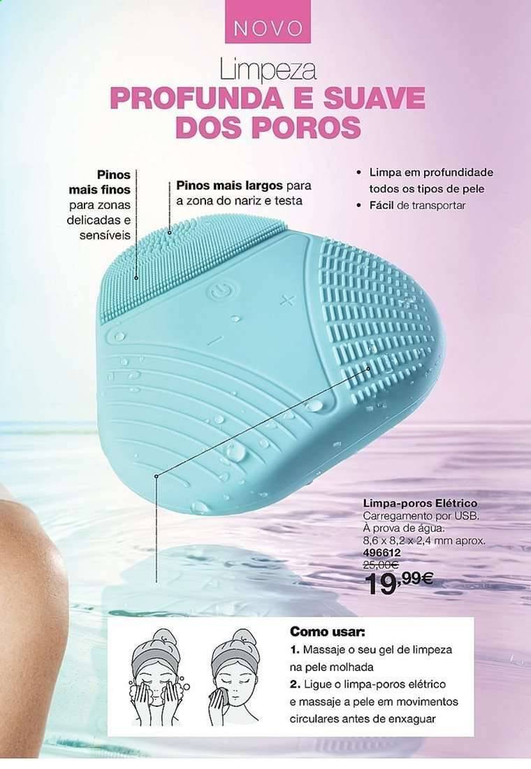 Product Limpa poros elétrico