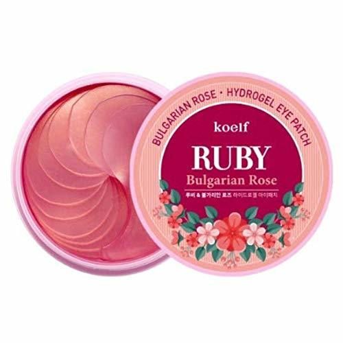 Koelf Ruby Bulgarian Rose Hydro Gel Eye Patch 60pcs/30pairs