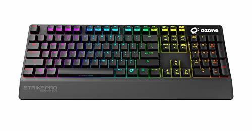 Social Ozone Strike Pro Spectra - OZSTKPROSPECTRASPRD - Teclado Gaming Switches Mecánicos