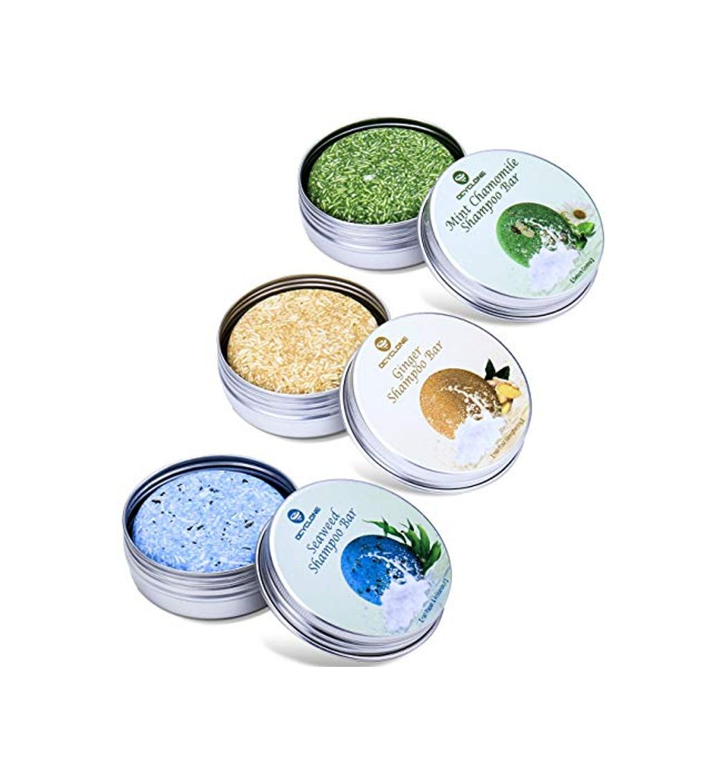 Social OCYCLONE Champú Sólido 3 PACK