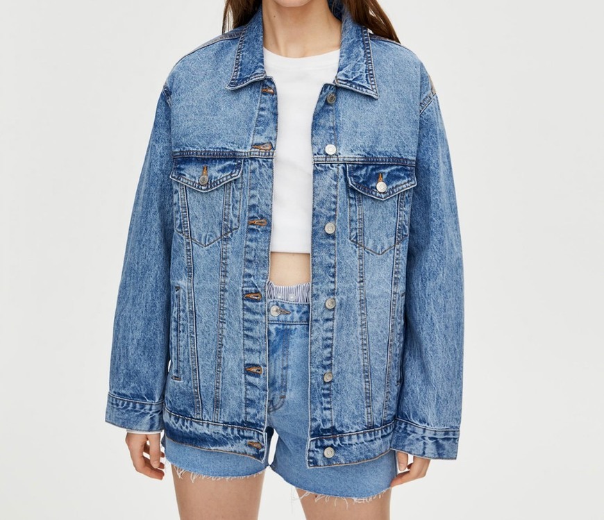 Social Casaco de ganga - pull&bear