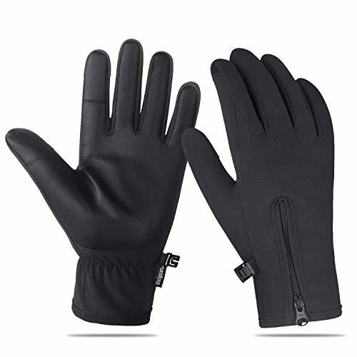 Social Unigear Guantes de Invierno Super Cálido Impermeable Pantalla Táctil A Prueba de