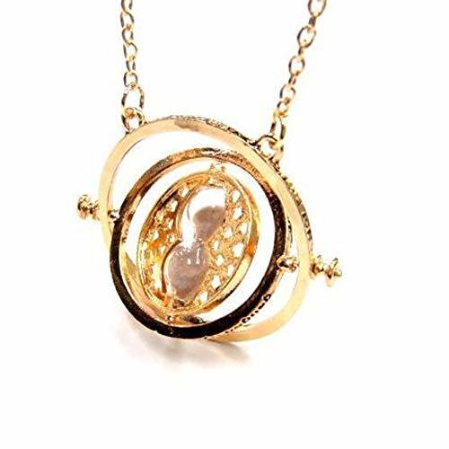 Social Aofocy Harry Potter Turner Time Turner Wizard Hermione Colgante del collar de