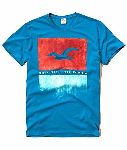 Social Hollister Men's Graphic Logo T Shirt M