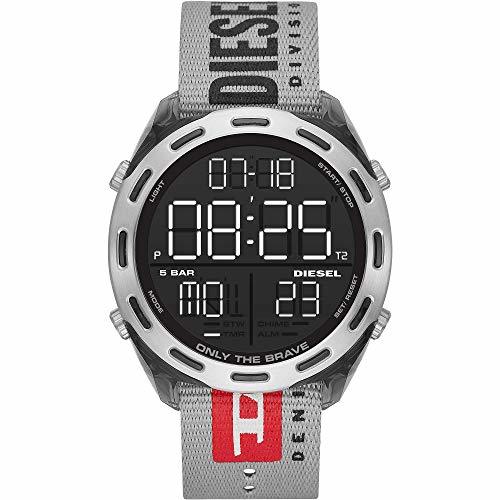 Social Diesel Reloj Hombre de Digital con Correa en Nailon DZ1894