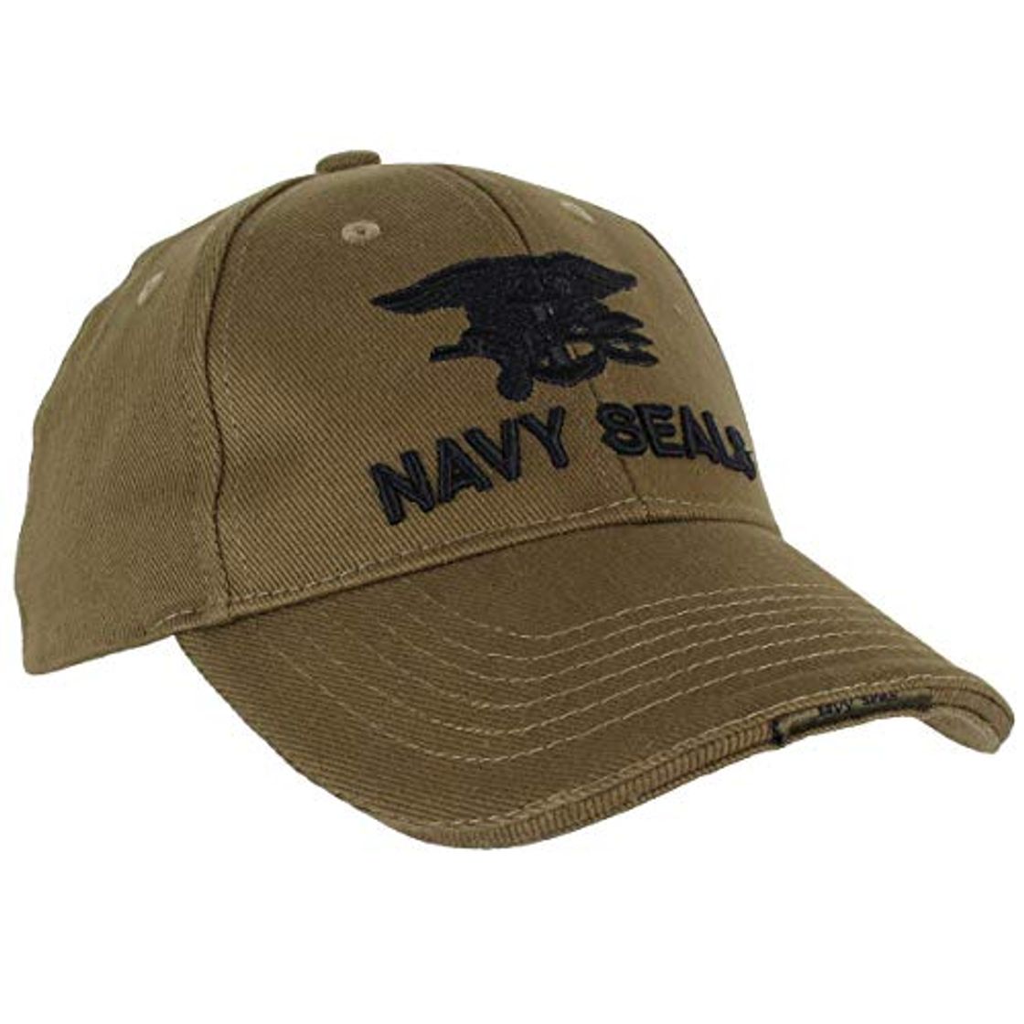 Producto Fostex Garments Sombrero de béisbol Militar Navy Seals bordado verde oliva Talla única