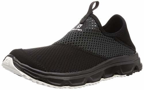 Social Salomon RX Moc 4.0, Calzado de recuperación para Hombre, Negro