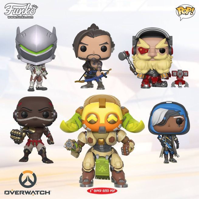 Social Pop figures- Overwatch