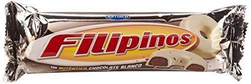 Artiach Filipinos Galleta Bañada con Chocolate Blanco