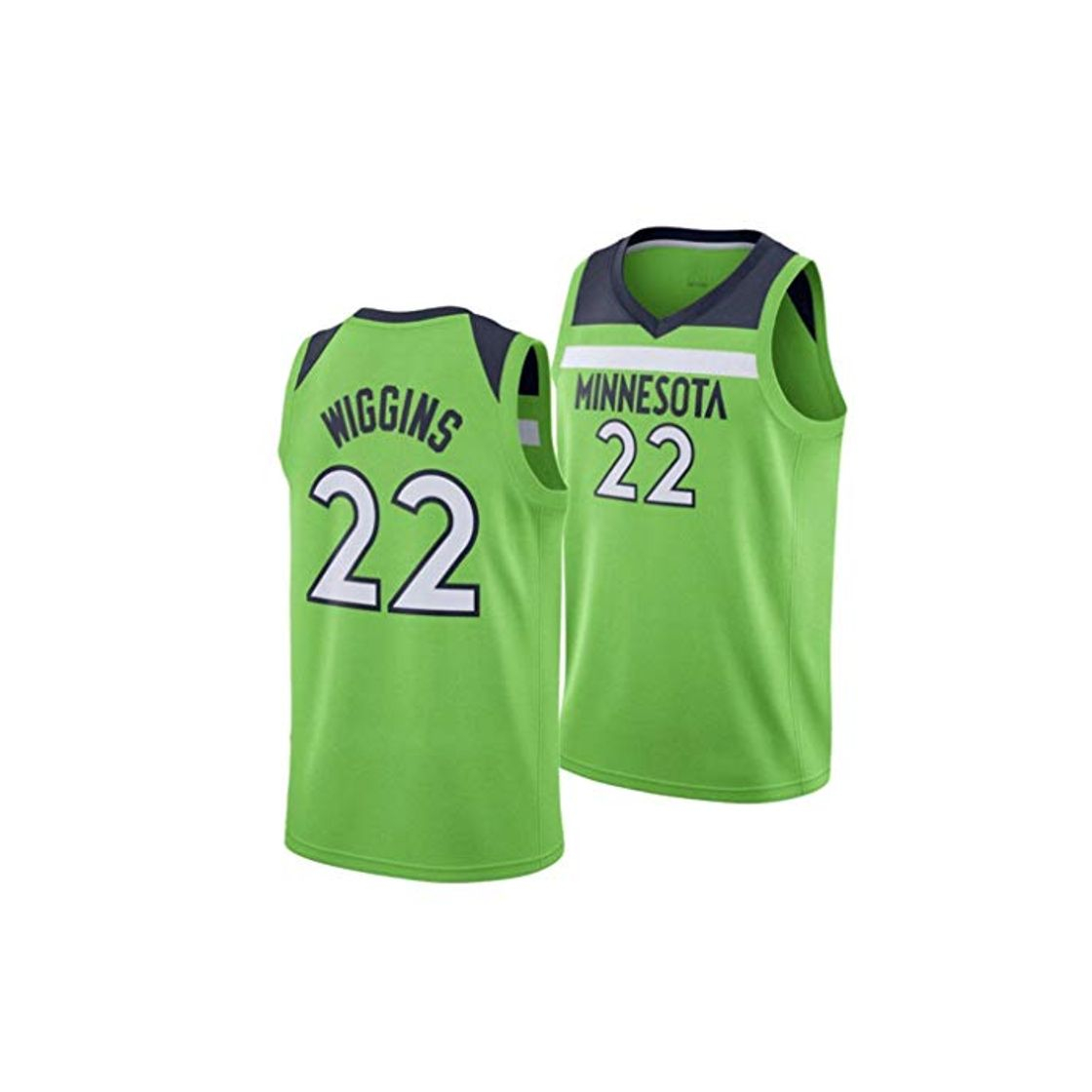 Producto T-Lobos Hombres Jerseys del Baloncesto Andrew Wiggins Nº 22 Nueva Tela Bordada