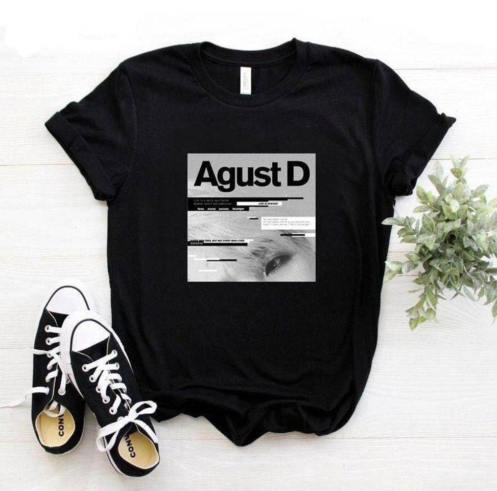 Fashion Camiseta agust d