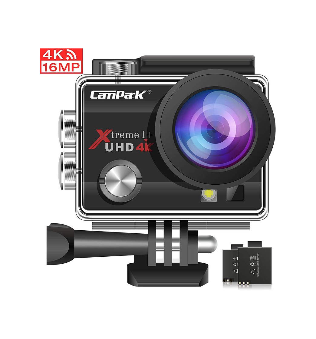 Products Campark ACT74 Action Camera 4K Ultra HD WiFi UnderwaterWater