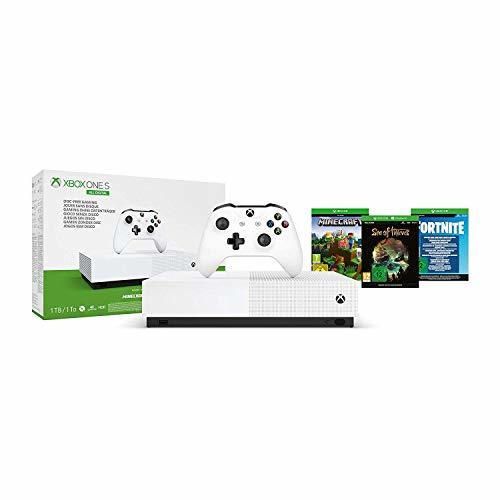 Microsoft - Xbox One S 1 TB All-Digital Edition, Fortnite