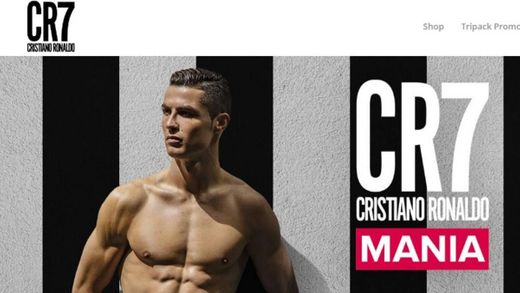 Cristiano Ronaldo website 