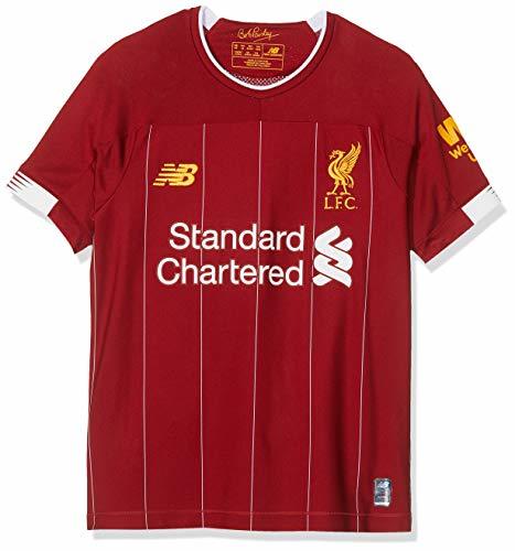Social New Balance Liverpool FC 2019/20 Home Junior SS Jersey S/S Parte Superior