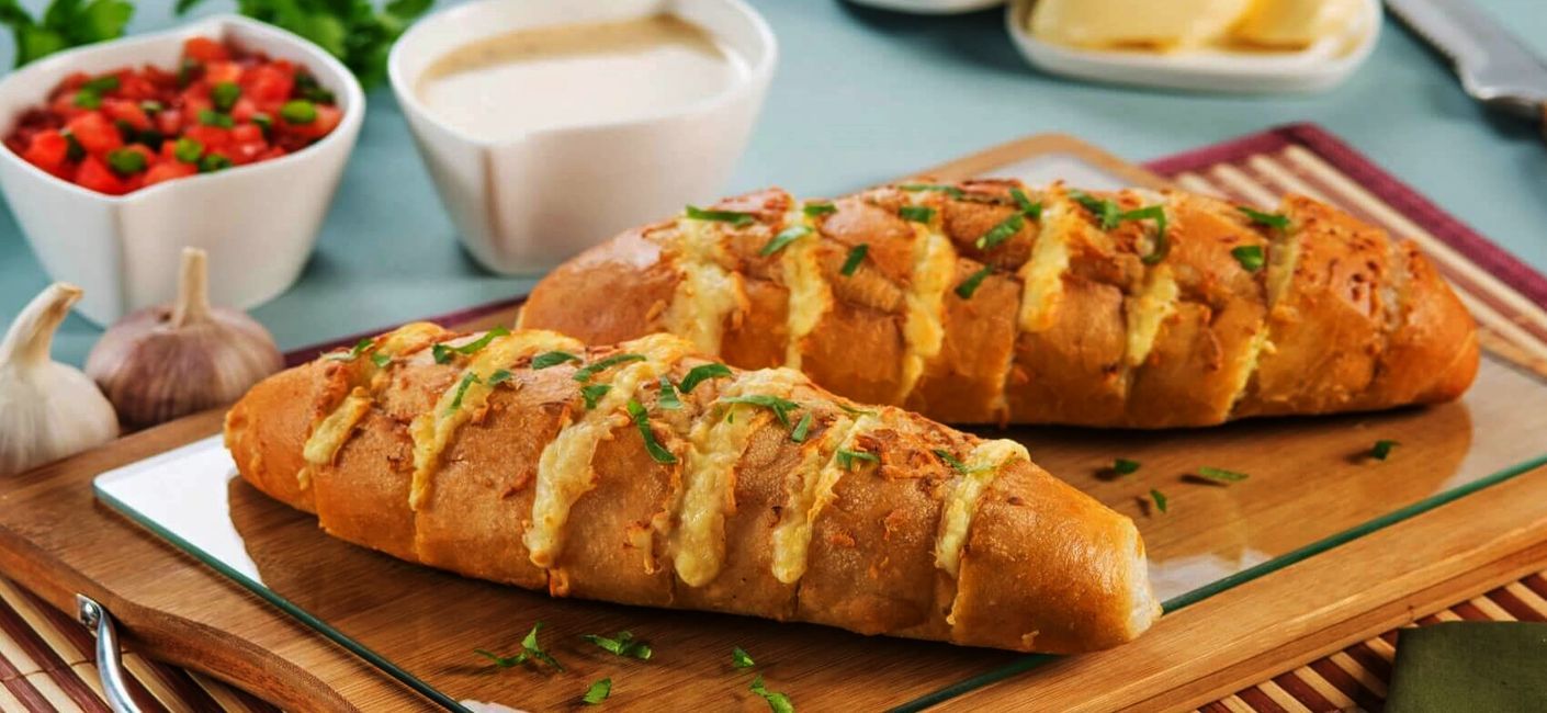 Social Pão de alho 